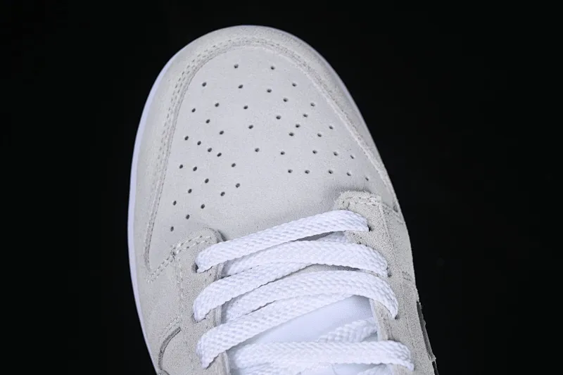All categories Nk SB Dunk series Nk SB Dunk Low low-top sneakers Nk Dunk Low 85 double hook series white gray SB low-top sports and leisure sneakers HV1800-101